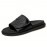 Men'S Fashion Slide Sandals - Summer Beach Shoes with Adjustable Hook & Loop Closure, Soft Faux Upper & Non-Slip Rubber Sole, Comfortable Casual Outdoor Streetwear for Vacation, Beach, Daily Wear, Beach Footwear, Vacation Style, Durable Traction Footwear