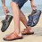 [Breathable Sandals] Breathable Men's Slide Sandals | Water-Resistant, Comfortable for Outdoor & Casual Wear, Round Toe with Rubber Sole, Adjustable Strap, Ventilation Holes, All-Season Design