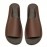 Men'S Slip-On Sandals - Slip-Resistant Non-Slip Sole, Cushioned EVA Footbed - Minimalist One-Piece Design for Beach, Casual, Formal - All-Season Indoor/Outdoor Shoes - Easy-Clean Brown Sandals for Everyday & Formal Events, Beach Footwear, Sleek Slipon, Durable Footwear, Casual Footwear, Street Style, Handstitched Edges, Comfortable Slides, Urban Fashion