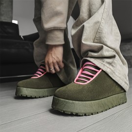 [Trendy Hip Hop Sneakers] Stylish Low-Top Men's Hip Hop Sneakers | American Style Lace-Up Shoes with EVA Sole, Fabric Lining, and Comfortable Round Toe for Casual Streetwear