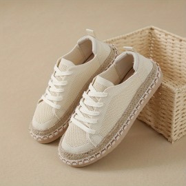 Women'S Casual Canvas Loafers - Classic Round Toe, All-Season Versatile Shoes with Rubber Sole, Fabric Inner & Durable Inner Lining, Easy Care Hand Washable, Fashionable Solid Color Design for Casual Attire, Allseason Shoes | Classic Loafer Design | Breathable Canvas Uppe