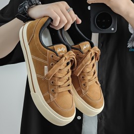 Women'S Retro Low-Top Sneakers - Breathable Canvas Lace-Up Shoes with EVA Cushioned Sole, Round Toe & Durable Rubber Insole for Outdoor Hiking, Running, Streetwear - All-Season Versatile Casual Shoes, Hiking Footwear, Minimalist Design, Comfortable Fit, Lifestyle, Classic Fashion, Longlasting Footwear, Ladies Footwear